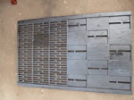 cast iron floor-half open